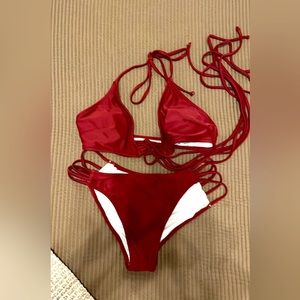 NWOT tie swimsuit